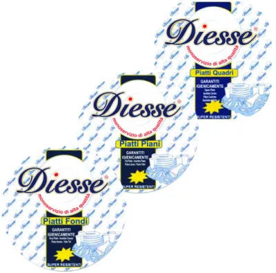 DIESSE PIATTI 50PZ PIANI