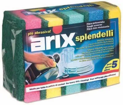 ARIX SPUGNE PIATTI X5 COLORATE