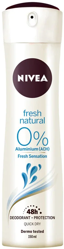 NIVEA D.SPRAY ML150 FR.NATURAL