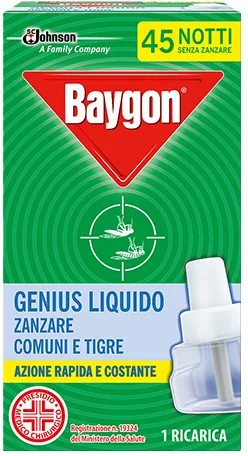 BAYGON GENIUS RIC.LIQ.45 NOTTI