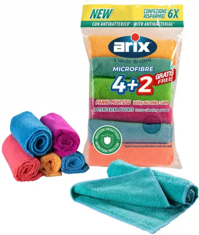ARIX PANNO MICRO.COLOR 6 PEZZI
