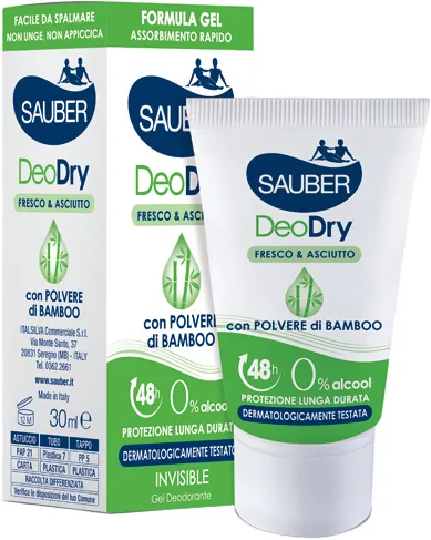 SAUBER DEO CREMA ML30 DEODRY