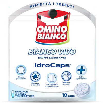 OMINO B.IDROCAPS X10 BIANCOVIV