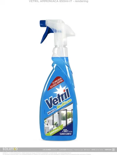 VETRIL SPRAY ML650 AMMONIACA