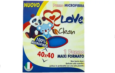 LOVE CLEAN PANNO MICROF.40X40
