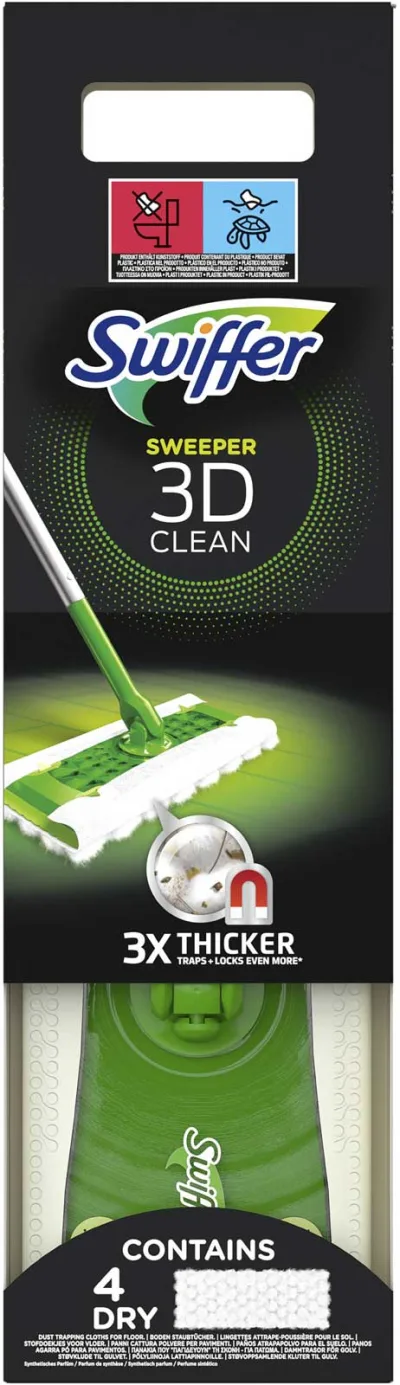 SWIFFER STARTER KIT 3D+4 PANNI