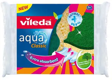 VILEDA SP.PIATTI X2 AQUA
