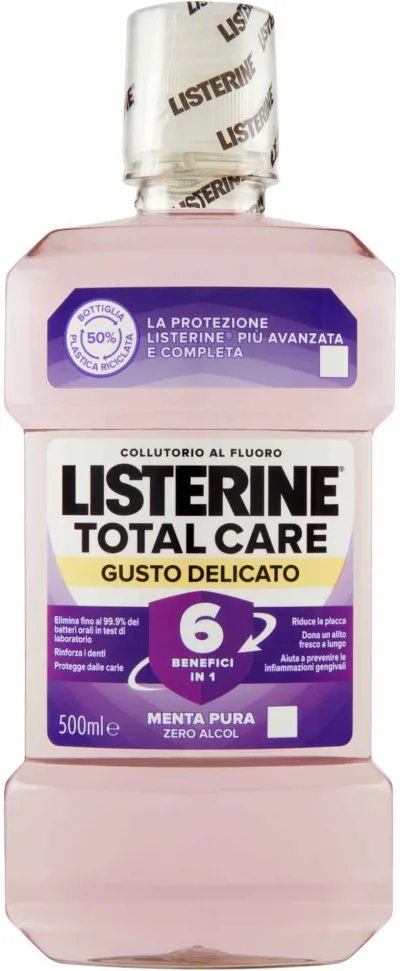 LISTERINE 500ML TOTAL C.DELICA