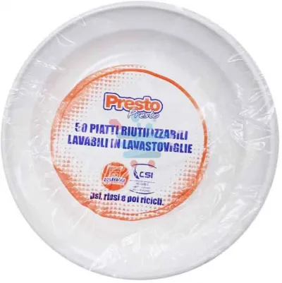 PRESTO PIATTI X50 FONDI RIUTIL