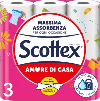 SCOTTEX CUCINA X3 AMORE DI CAS