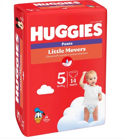 HUGGIES PANN.MUTANDINA 5 MIS.