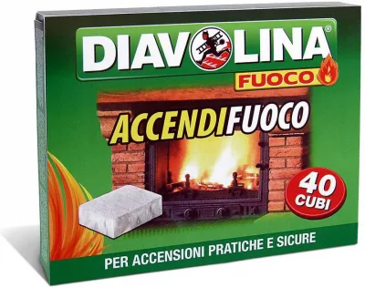 DIAVOLINA ACCENDIFUOCO 40 CUBI
