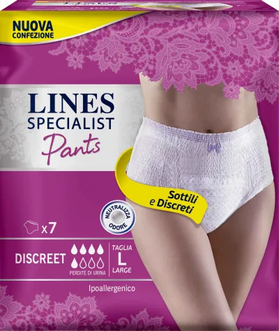 LINES SPECIAL.PANTS DISCR.L X7