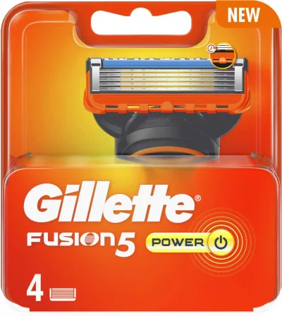 GILLETTE FUSION LAME X4 POWER