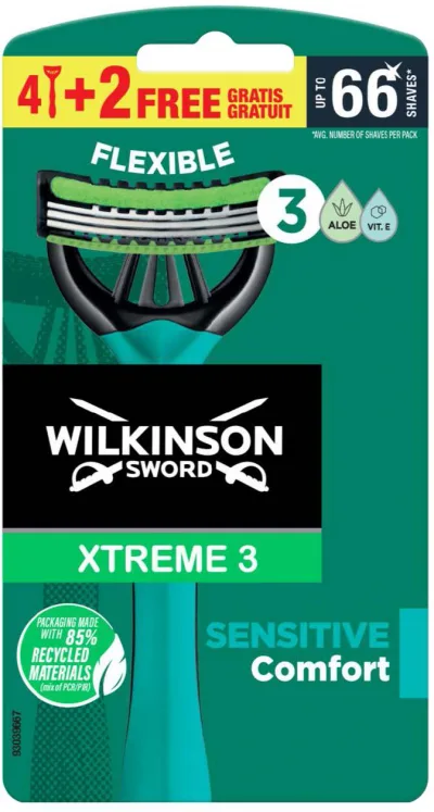 WILKINSON XTREME 3 4+2 SENSIT.