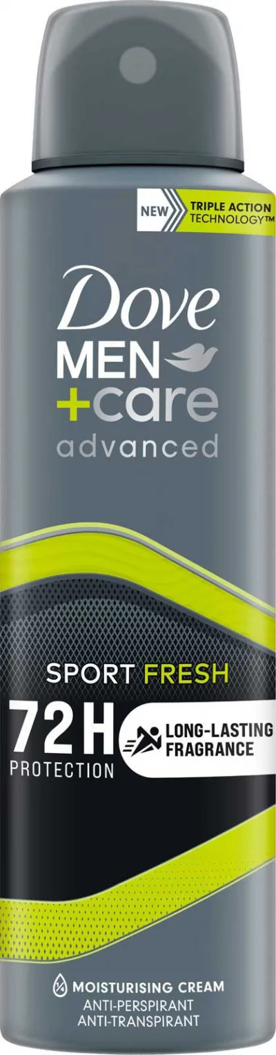 DOVE SPRAY ML150 MEN SPORT FRE