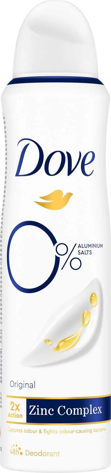DOVE SPRAY ML150 0% ORIGINAL
