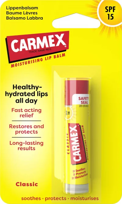 CARMEX LIPBALM SPF15 10GR CLAS