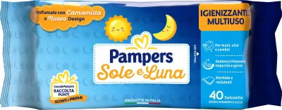 PAMPERS SALV.SOLE&LUNA X40