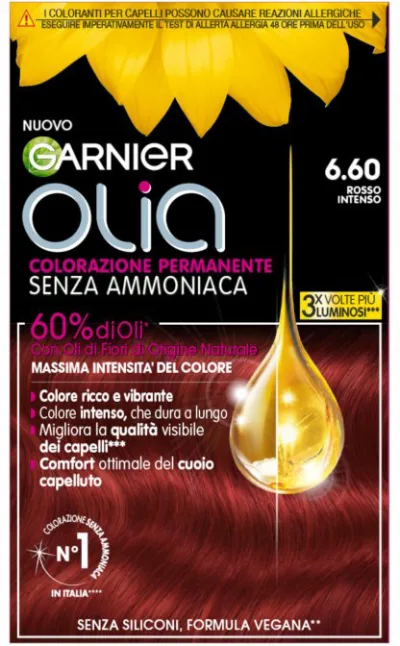 GARNIER OLIA COL.N.6.6 ROSSO I