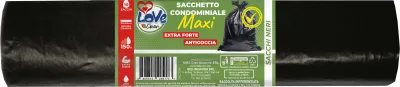 LOVE CLEAN SACCH.90X120 NERO