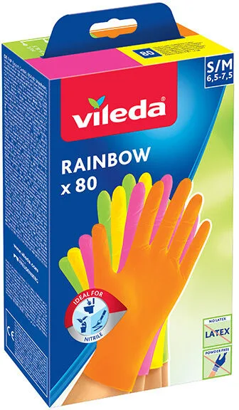 VILEDA GUANTI COLOR X80 P/M