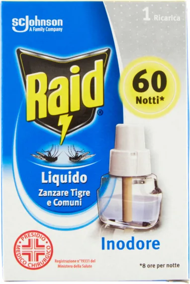 RAID RIC.LIQ.60 NOTTI INODORE