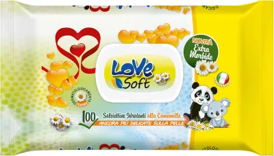 LOVE SOFT SALV.X100 CAMOMILLA
