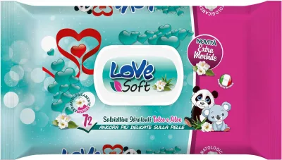 LOVE SOFT SALV.X72 TALCO