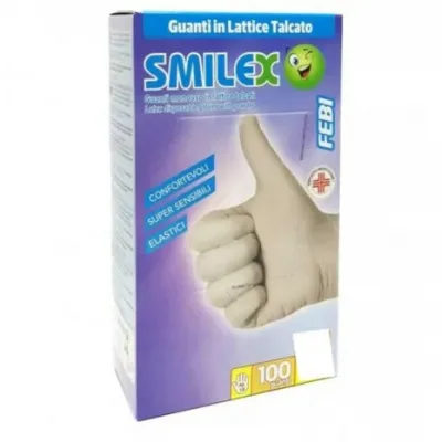 GUANTI X100 LATTICE C/TALCO XL