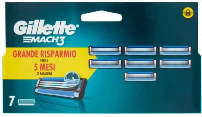 GILLETTE MACH 3 RIC. X7 MANUAL