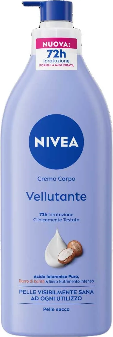 NIVEA BODY ML500 VELLUT. C/PUM