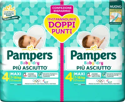 PAMP.BABYDRY DUO X34 MAXI