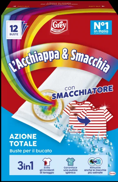 GREY ACCHIAPPA E SMACCHIA X12