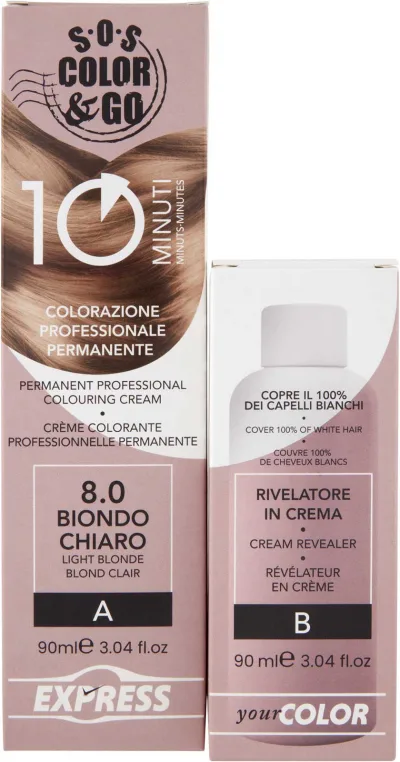 SOS COLOR 10MIN ML90+90 8.0