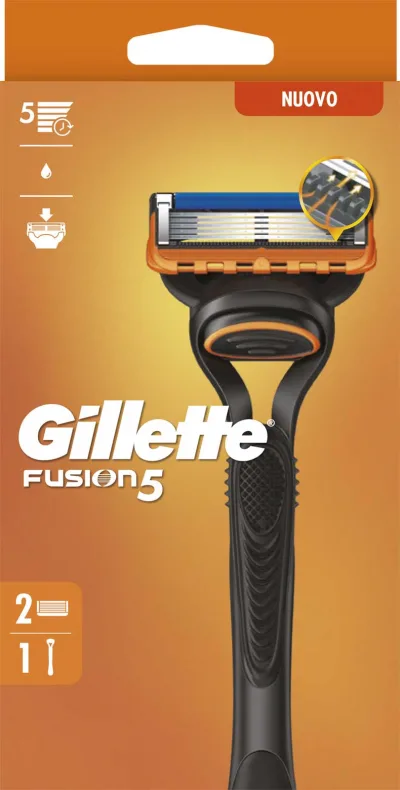 GILLETTE FUSION RASO.POWER X2