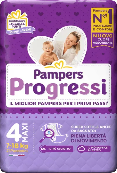PAMPERS PROGRESSI MAXI X21