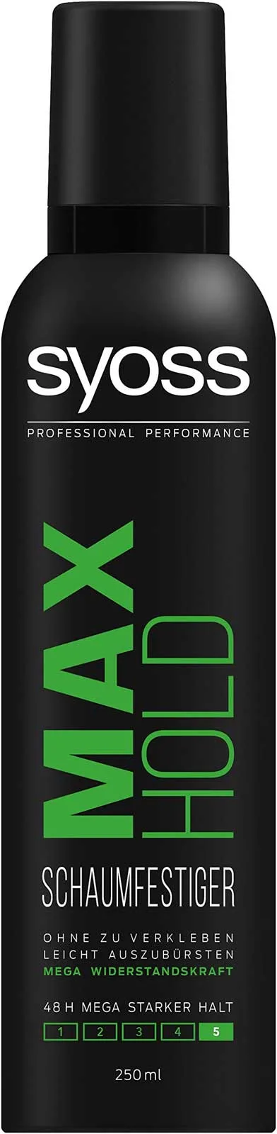 SYOSS MOUSSE 250ML MAX HOLD