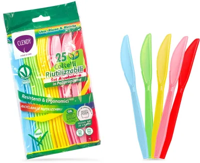 CLENDY ARCOBALENO X25 COLTELLI
