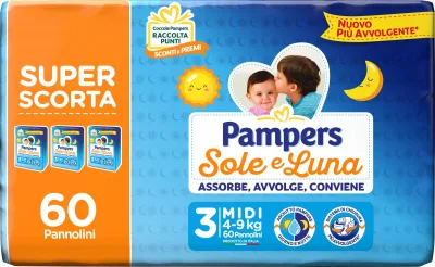 PAMP.SOLE&LUNA TRIO MIDI X60