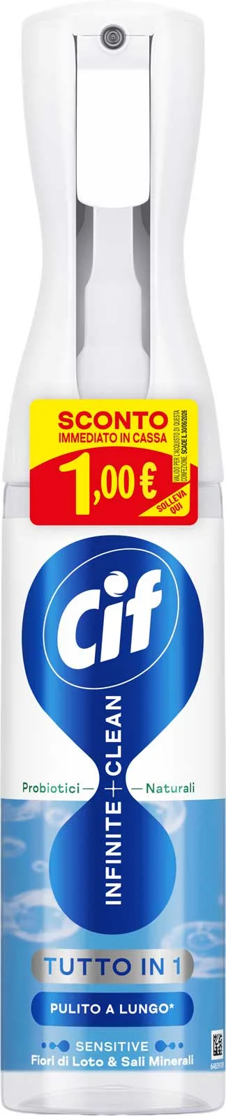 CIF INF.CLEAN SPRAY 280ML LOTO