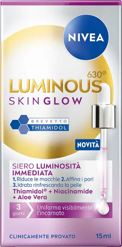 NIVEA CR.SIERO 15ML LUM360 GLO