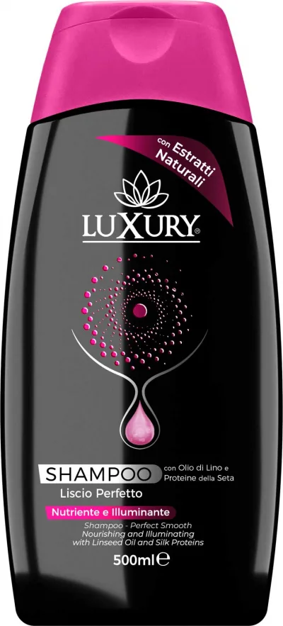 LUXURY SHAMPOO 500ML LISCIO