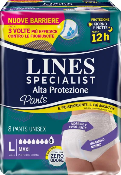 LINES SPEC.PANT UNIS.X8 MAXI L