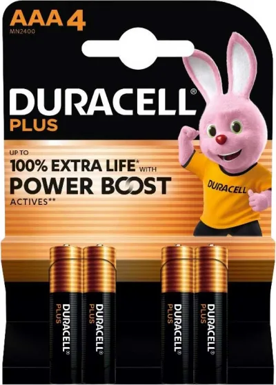 DURACELL PLUS PB MINISTILO X4
