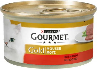 GOURMET MOUSSE 85GR MANZO