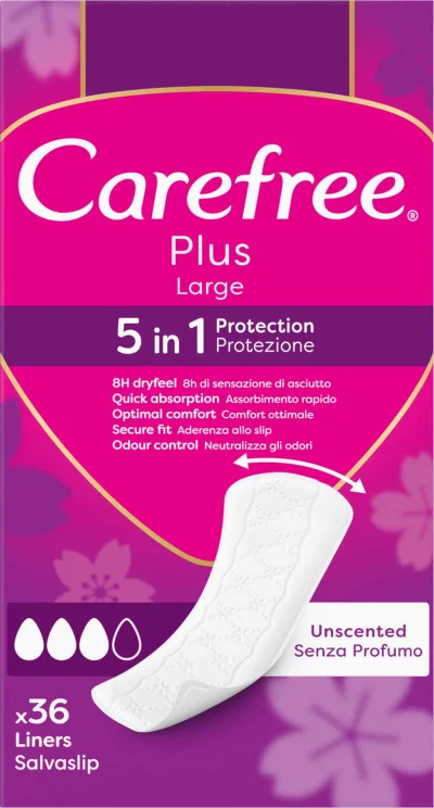 CAREFREE PLUS LARGE X36