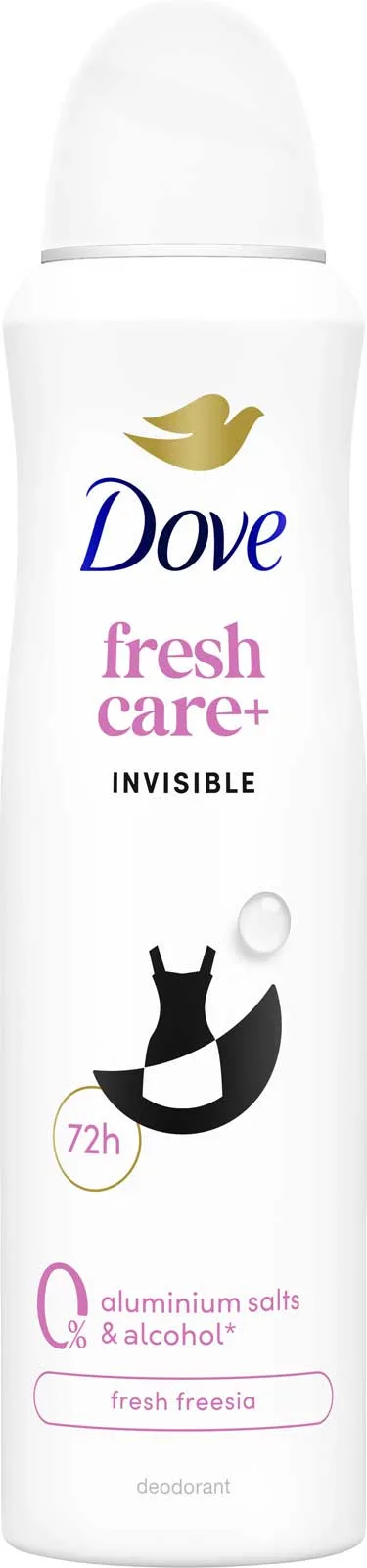 DOVE SPRAY ML150 0% FRESH INVI