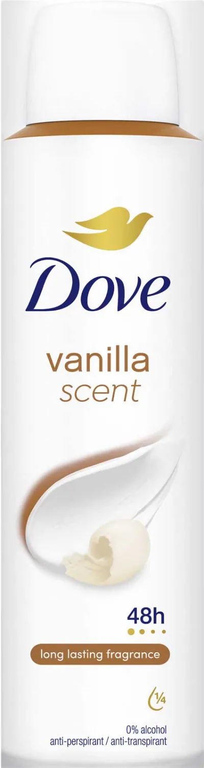 DOVE SPRAY ML150 B.VANILLA CAR