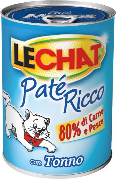 PET LECHAT PATE 400GR TONNO NA
